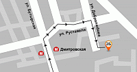 Схема проезда в АрендаАвто-бсл